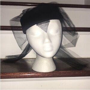 Mesh vintage hat